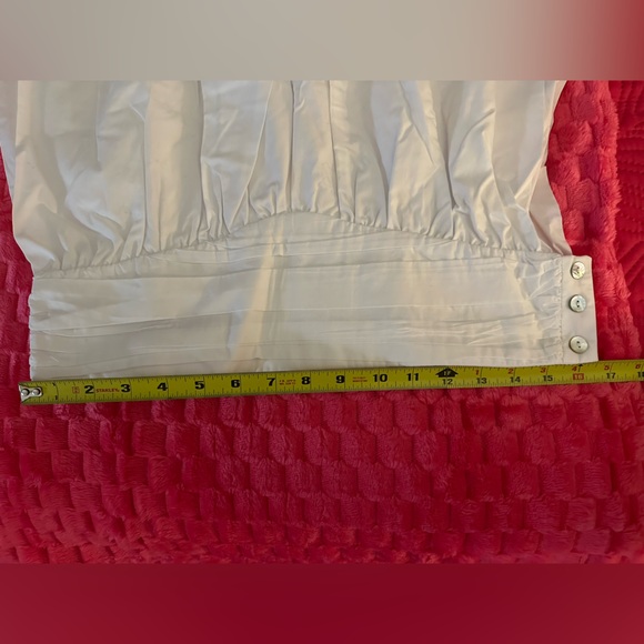 Zara Pleated Poplin top - Picture 11 of 14